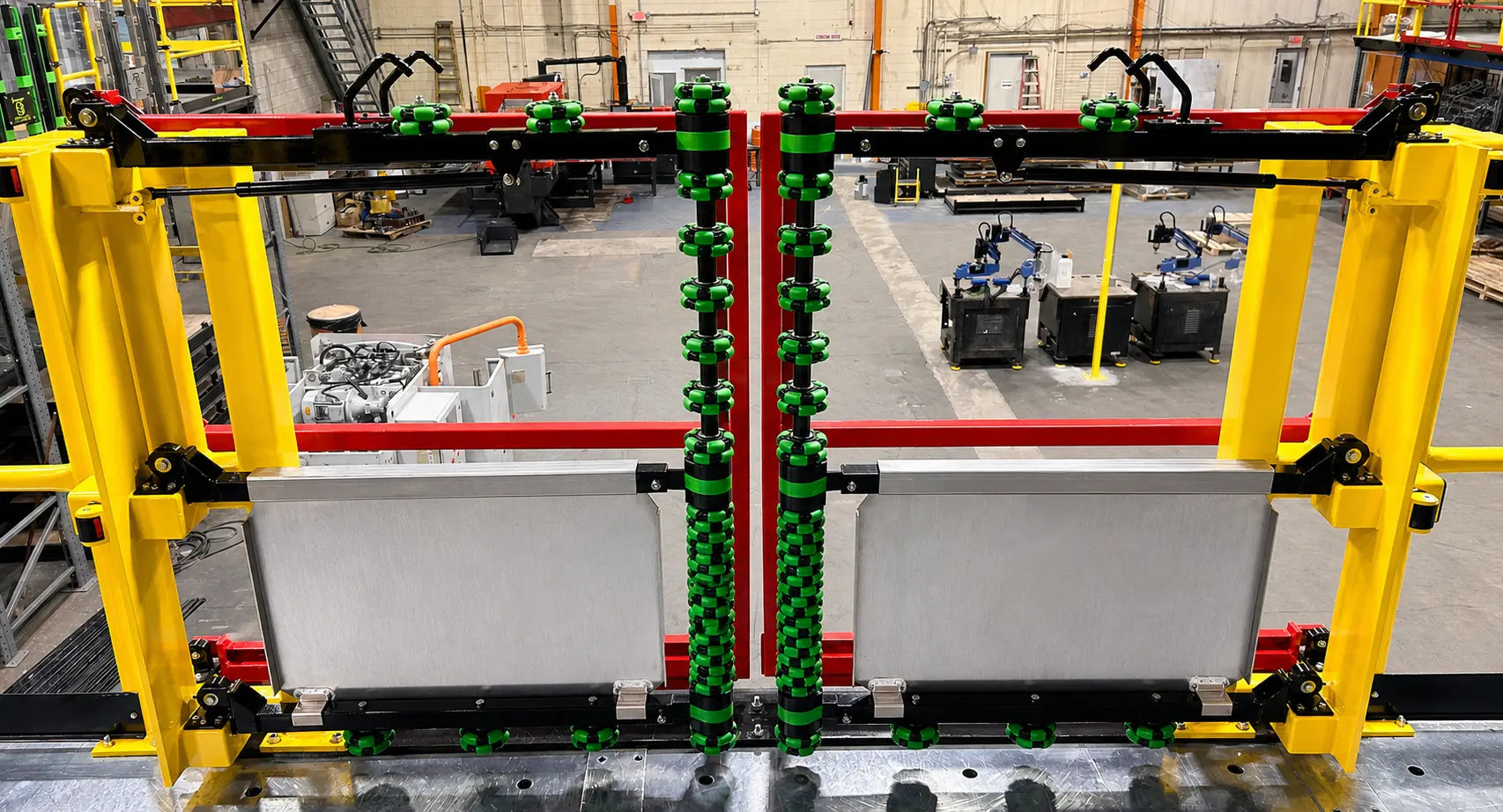 Levelizer® E9 Dual Mezzanine Safety Gate, view 6